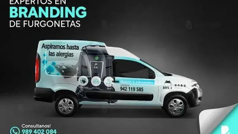 Brandeo de furgoneta comercial